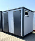 Toilettencontainer, Toilettencontainer, Doppelkabinen-Toilettencontainer (Ref: 3903)